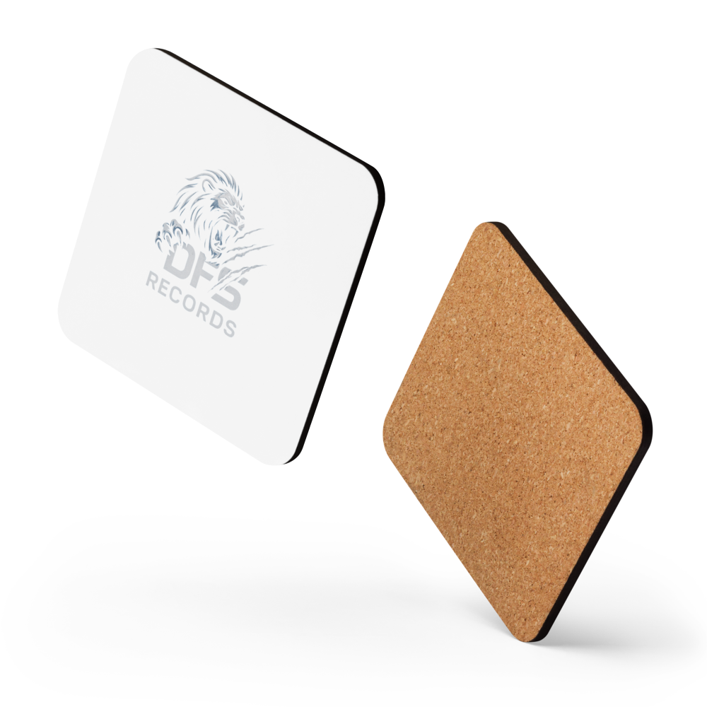 Cork-back Coaster